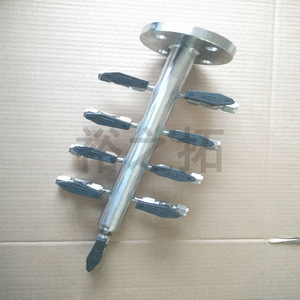 Válvula de Bola de Acero Inoxidable con Distribuidor de Fuente de Aire, Tipo Brida, Doble Fila, Piezas Neumáticas - Product Image 3