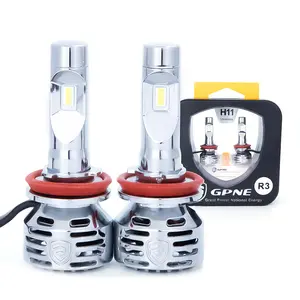 LED GPNE R3 h7 38w 6000k led canbus car lamp with CE FCC EMARK RoHS vehicles accessories led car headlight