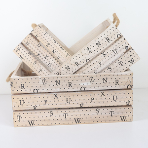 Bois Artisanat Usine En Gros Caisses De Stockage De Nidification Coffrets Cadeaux <span class=keywords><strong>Panier</strong></span> En Bois <span class=keywords><strong>Pour</strong></span> Le Stockage Ensemble De 3 - Product Image 4