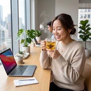 Sachets de thé Oolong à l'Osmanthus de qualité supérieure, parfum floraux, 100 sachets, prix de gros pour les amateurs de thé de bureau et de café - Product Image 2