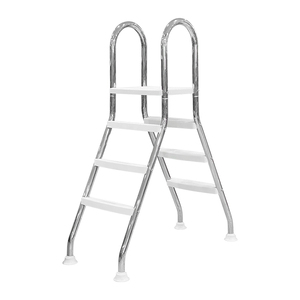 Échelle de <span class=keywords><strong>piscine</strong></span> Water Show double face en acier inoxydable de qualité 304, durable pour piscines enterrées et hors sol - Product Image 1