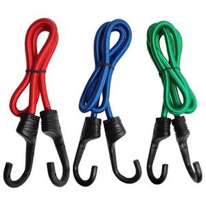 Elastic Polyester Skin Bungee Cord Rope with Hook Ratchet Tie Downs Product Category - Product Image 2