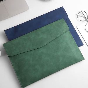 Carpeta de Piel Sintética A4 Personalizada de Fábrica, Bolsa para Documentos de Negocios - Product Image 1
