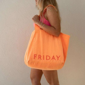 Hot Selling <b>Large</b> Size <b>Canvas</b> Cotton Custom Logo Tote <b>Bag</b> High Quality and Reusable with Recycled Feature - Product Image 6