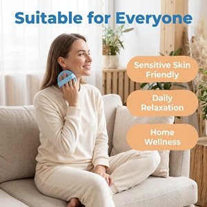 Brosse de douche exfoliante douce en silicone de qualité alimentaire pour le corps, idéale pour les peaux sensibles - Product Image 6
