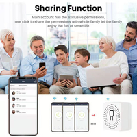 Module interrupteur intelligent Wi-Fi Tuya 16A en gros, 1 ou 2 voies, contrôle à distance via l'application Smart Life, commande vocale, minuterie, compatible Google Home et Alexa