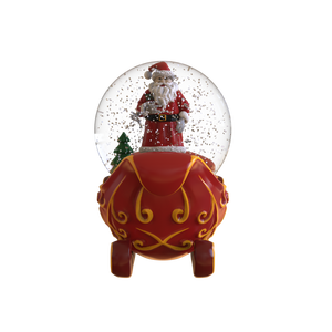 Cá nhân hoá nhựa giáng sinh Quả cầu tuyết nước toàn cầu với khắc cơ sở lễ hội Tabletop trang trí cho quà tặng kỳ nghỉ - Product Image 2