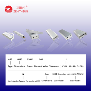 Xả điện trở, <span class=keywords><strong>200</strong></span> watts <span class=keywords><strong>50</strong></span> <span class=keywords><strong>ohm</strong></span> phá vỡ điện trở, VFD phanh điện trở - Product Image 4