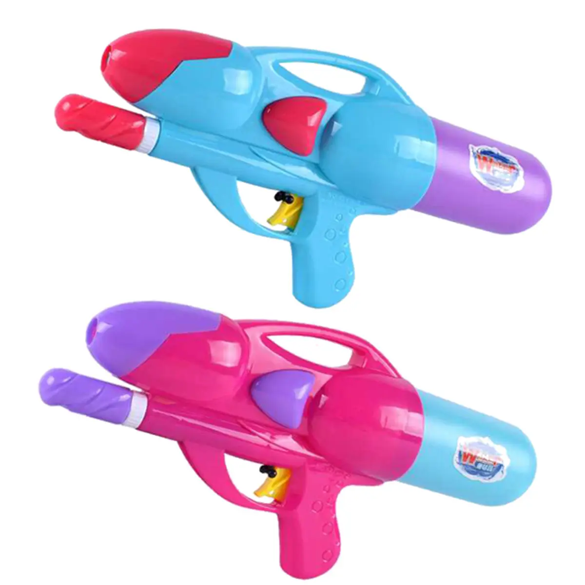Tampons de trempage jetables pistolet à eau électrique jouet balle enfants buse unique pression d'air pistolet à eau