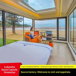 Capsule spatiale immersive pour le camping, nouvelle capsule spatiale mobile B&B, paysage itinérant, hébergement miniature - Product Image 1