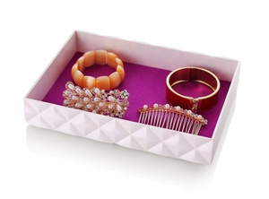 Bán Buôn Tủ Quần Áo Vòng Đeo Tay Nhẫn Trang Sức Hiển Thị Lưu Trữ Chủ Trang Sức Stackable Nhựa Trang Sức Tổ Chức Cho Vòng Cổ - Product Image 3