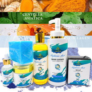 Ensemble de Soins de la Peau Coréens Éclaircissants au Nila Bleu, Produits de Beauté Naturels Bio à la Vitamine C - Product Image 5