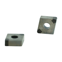 Outil de coupe CNC en carbure de tungstène haute qualité et haute vitesse WCMT06T308, insert de perçage, fraise de tournage, revêtement PVD HRC45-55 pour