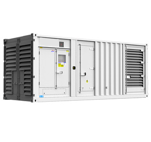 Générateur diesel silencieux industriel série KD-M 600-1250 KVA, haute tension, auto-entraîné, télécommandé, conteneurisé, prix usine - Product Image 3