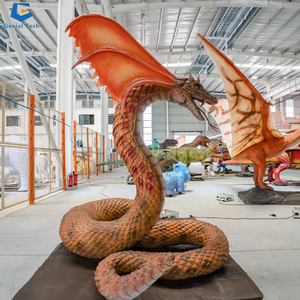 Modello di Serpente Basilisco Animatronico a Grandezza Naturale GTAD35 per Parchi a Tema e Zoo - Product Image 5