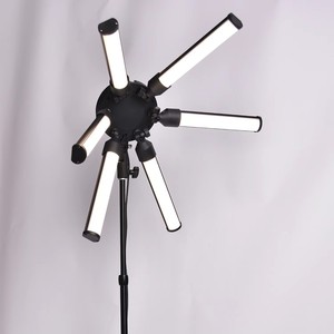 Luz LED Plegable <span class=keywords><strong>para</strong></span> Fotografía con 6 Paneles, Kit de Iluminación de <span class=keywords><strong>Estudio</strong></span> <span class=keywords><strong>para</strong></span> Grabación de Video, Transmisión en Vivo, Iluminación <span class=keywords><strong>para</strong></span> Creadores de Contenido - Product Image 2