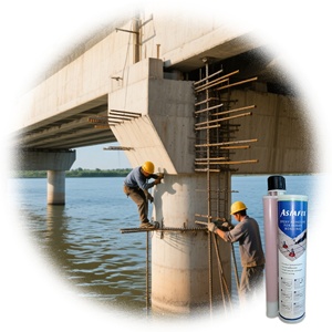 <span class=keywords><strong>Mortier</strong></span> époxy d'ancrage chimique haute performance en résine époxy pure de 585ml <span class=keywords><strong>pour</strong></span> barres d'armature de construction - Product Image 5