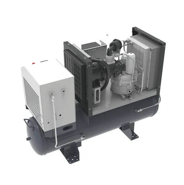 Industrieller Luft kompressor Energie sparender leiser Rotationskompressor-Luft trockner