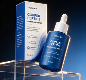 Esencia Reafirmante con Péptidos de Cobre 30ml, Sérum Facial Hidratante, Reafirmante y Refinador, Marca Privada - Product Image 6