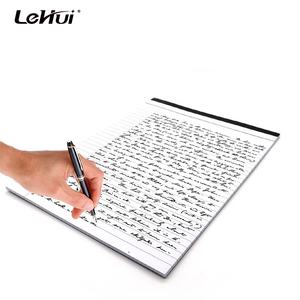 Blocco per appunti universale formato lettera (8,5 x 11,75 pollici) con bordo perforato, a righe, economico, all'ingrosso dalla fabbrica, 50 fogli - Product Image 6