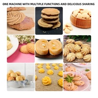 Mini machine à déposer les biscuits entièrement automatique et bon marché Machine à fabriquer les biscuits les macarons les gâteaux les biscuits en acier inoxydable