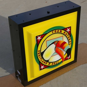 Bảng Hiệu Cửa Hàng Ngoài Trời Tròn Tùy Chỉnh Bảng Hiệu Chiếu Sáng Hộp Đèn <span class=keywords><strong>LED</strong></span> Tròn - Product Image 4