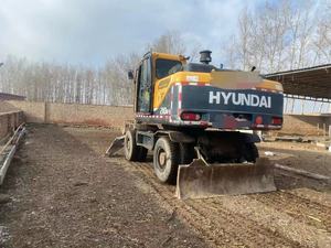 R210w -9 Hecho en Corea, Excavadora Hidráulica de Ruedas Usada Hyundai 210w-9 - Product Image 5