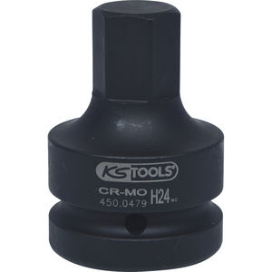 1 \ "6-Point Impact Driver Chrome Finish Socket 24 mm Deep Sockets para reparación y mantenimiento Soporte OEM personalizable - Product Image 1