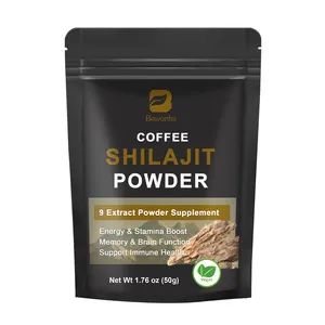Beworths 50g Rich Taste and Mellow Shilajit Instant Coffee Powder Multi Mushrooms Blend Coffee Powder