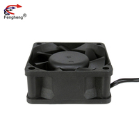 12V/24V 11000rpm PBT plastique étanche IP68 ventilateur de refroidissement à flux axial 60mm 60*60*25mm roulement à billes pour la maison et le restaurant