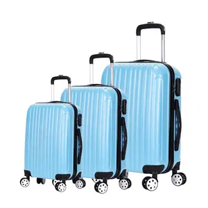 New style china supplier 4 wheels luggage PC travel luggage travel trolley luggage sets