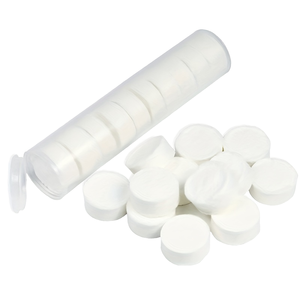 Xách tay 10pcs nén khăn máy tính bảng đi du lịch thân thiện với dùng một lần Mini Facial làm sạch khăn ngoài trời mỹ phẩm cắm trại trang điểm - Product Image 1