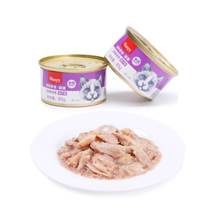 O alimento molhado enlatado superior enlatado Wanpy do alimento 85g do gato grosso produto de Tailândia - Product Image 1