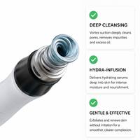Macchina per Idrodermabrasione 8 in 1, Attrezzatura per Trattamenti Viso all'Ossigeno, Pulizia Profonda Hydra per Centri Estetici e Spa, Vendita all'Ingrosso