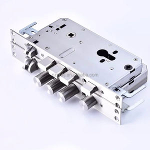 Chenzhuo – Ensemble de serrures à mortaise intelligentes en acier inoxydable 304, cylindre en alliage <span class=keywords><strong>d</strong></span>'aluminium, pour <span class=keywords><strong>porte</strong></span> <span class=keywords><strong>d</strong></span>'<span class=keywords><strong>entrée</strong></span> en bois, 6068 ANSI Grade 1 - Product Image 1