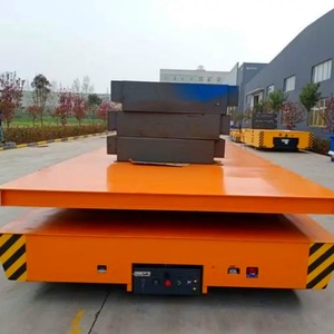 Nuevo Carro de Transferencia Eléctrico de Alta Resistencia, Elevación Hidráulica, Neumáticos Neumáticos, Control Remoto, 380V para Planta de Fabricación - Product Image 6
