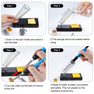 Kit de tournevis de précision <span class=keywords><strong>60</strong></span> W, <span class=keywords><strong>fer</strong></span> à <span class=keywords><strong>souder</strong></span> électrique, livraison directe, Kit d'outils électroniques - Product Image 3