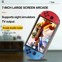 X12 Plus 7 pouces 16 Go Portable 10000 jeux Console de jeu vidéo rétro portable Android pour enfants pour PSP
