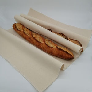 Boulangers professionnels pâte Couche 100% coton pâtisserie tissu d'épreuve pour <span class=keywords><strong>la</strong></span> cuisson du <span class=keywords><strong>pain</strong></span> français Baguettes mocassins - Product Image 2