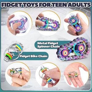 Spinner de Metal de Precisión Ecológico, Juguete Antiestrés para Entrenamiento de Concentración para Adultos, Adolescentes y Niños Uso en el Trabajo, la Escuela y el Hogar. - Product Image 3