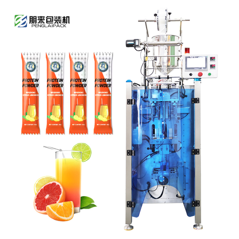 2025 New Electric Juice Drinks Packing Machine Ketchup Stick Sachet Filling Packing Machine for 10-100g Liquid Product