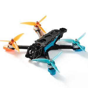 إطار كونكر فلاش نايت 5 بوصة من ألياف الكربون لطائرات FPV مع محرك بدون فرش، تصميم خفيف الوزن وقوي لتجميع طائرات السباق FPV ذاتية الصنع - Product Image 1