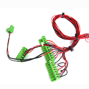 Qualité Câblage CTB9208 Connecteur 5.08-12P 8 P 6P 2P Câble De Câblage 5.08 Pas 90 bornier vert Câble - Product Image 5