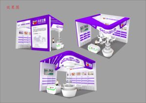 <span class=keywords><strong>Plan</strong></span> de construction rapide pour un stand d'exposition portable en bois haut de gamme de 20 x 20 pieds, y compris un détaillage précis de la construction - Product Image 4