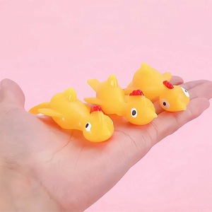 ของเล่นยืดหยุ่นแบบยืดได้ รูปไก่งวงขนาดเล็ก ของเล่นบีบคลายเครียดสำหรับผู้ใหญ่ ใช้ในออฟฟิศและที่บ้าน - Product Image 3