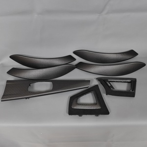Kit de garnitures décoratives intérieures en fibre de carbone style M, 10 pièces, pour <span class=keywords><strong>BMW</strong></span> Série 3, Série 4, 3GT F30 F31 F32 F34 F35 F36 F80 - Product Image 5