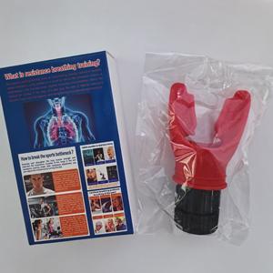 Color Box Portable <span class=keywords><strong>Breathing</strong></span> Trainer Exerciseur de capacité pulmonaire avec embout buccal pour l'entraînement respiratoire abdominal BPCO - Product Image 6