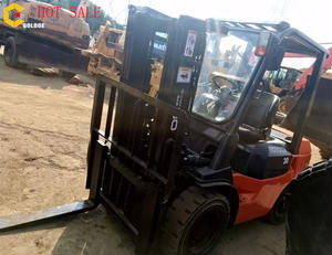 Machine de chariot élévateur diesel toyota 3 tonnes, chariot élévateur d'occasion, FD30, en vente - Product Image 4