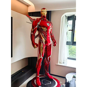 Escultura de Fibra de Vidrio de Gran Tamaño, Réplica de Iron Man Mk50 de <span class=keywords><strong>Marvel</strong></span>, Versión Luminosa - Product Image 2