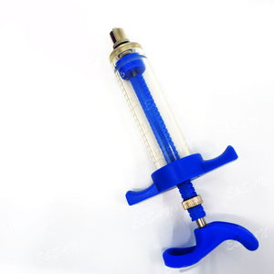 Seringue d'injection vétérinaire en <span class=keywords><strong>plastique</strong></span> pour animaux, grande capacité, pour usage agricole - Product Image 2